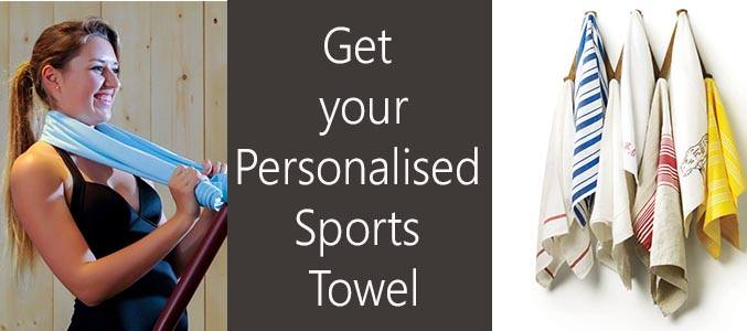 Sports Towels, Personalization and Promotion - A Match of Success for Small Businesses