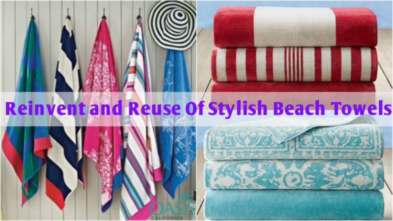 Reinvent and Reuse Old yet Stylish Beach Towels