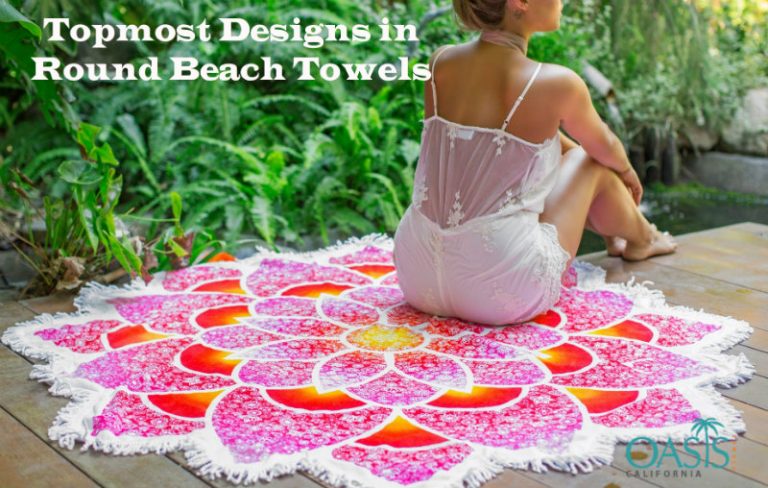 round beach towels