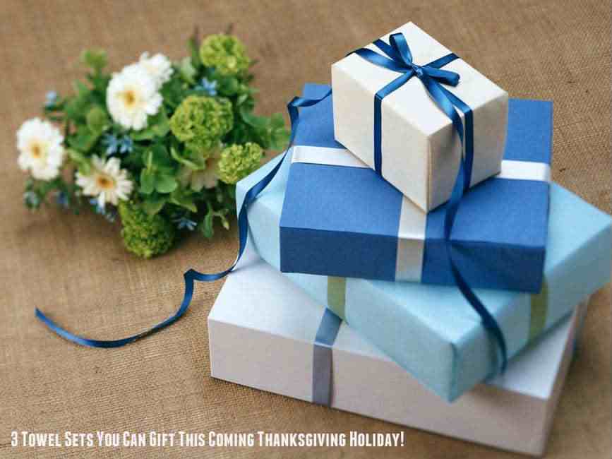 3 Towel Sets You Can Gift This Coming Thanksgiving Holiday! hand towel manufacturer