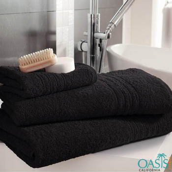 Plush White Bath Towels in Bulk