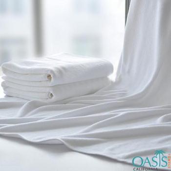 Blank White Soothing Beach Towels Manufacturer