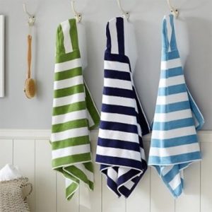 Attractive Bold Stripe Bath Towels Manufacturers