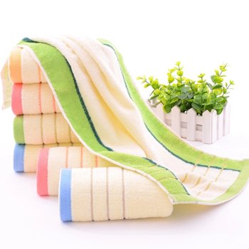 Colored Border Wholesale Microfiber Salon Towels