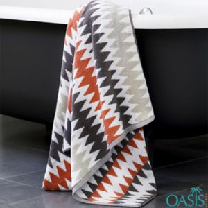 Wholesale Terracotta Herringbone Hotel Towels Manufacturer