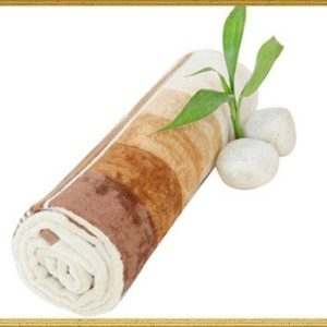 Wholesale White and Coffee Shaded Sublimation Towel Manufacturer