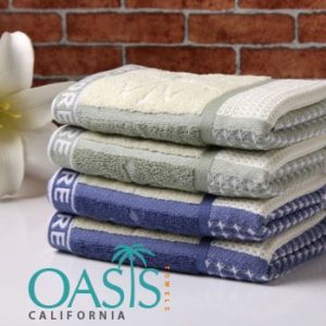 Wholesale Towels with Awesome Geometric Bands USA