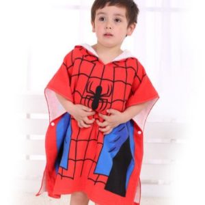 Wholesale Spiderman Hooded Kids Bath Wrap Towels Manufacturers