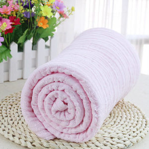 Wholesale Baby Powder Pink Custom Towel