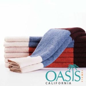 Color Block Hand Towels Wholesale Manufacturer