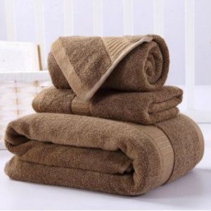 Wholesale Mahogany Brown Custom Towels Manufacturer