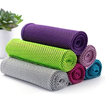 Wholesale Soft Colored PVA Sports Cooling Towel
