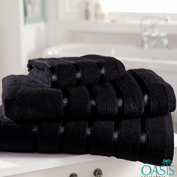 Wholesale Pitch Black Egyptian Towels Manufacturer