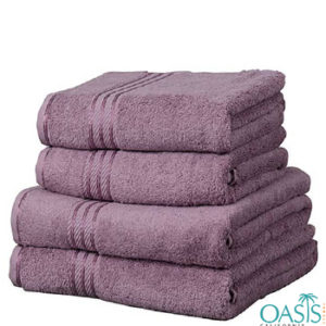 Wholesale Purple Egyptian Towels Manufacturer