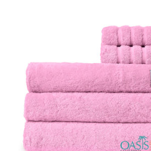 Wholesale Pink Blossom Custom Towels Manufacturer