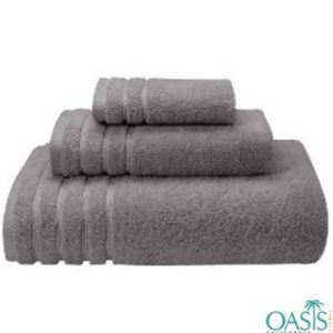 Wholesale Sleek Grey Egyptian Towels Manufacturer