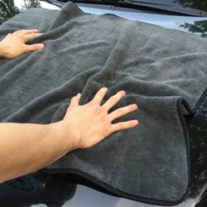 Wholesale Grey Textured Tweed Towel Manufacturer