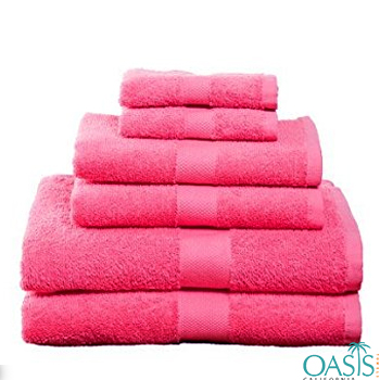 Summer Splash Pink Custom Towels Manufacturer