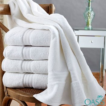 Wholesale Smooth White Hotel Towels Manufacturer