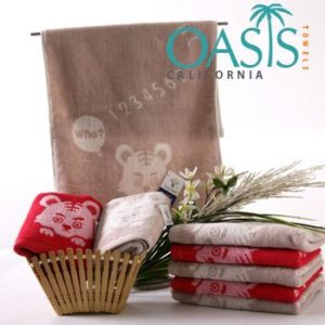 Wholesale Towels Huey Base Velvety Motifs USA