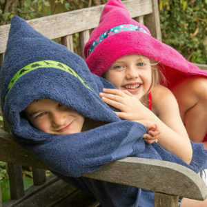 Kids Blue Egyptian Towels Wholesale