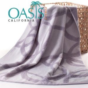 Wholesale Velvet Web in Lavender Towels Manufacturer