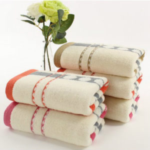 Wholesale Decorative Off White Luxury Towels Manufacturer