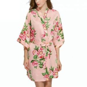 Wholesale Cute Peach Bathrobe