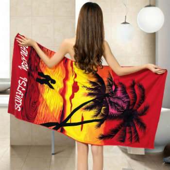 The Colourful Custom Printed Beach Towels Wholesale Manufacturer