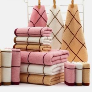 Wholesale Pure Checks Bath Towels
