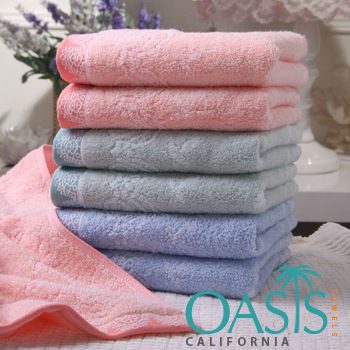 Wholesale Peppermint Self Designed Towels Manufacturer