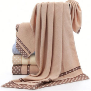 Wholesale Soft Brownish Gold Custom Towels Manufacturer