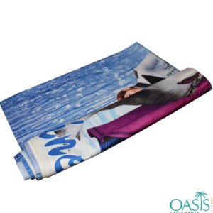 Wholesale Streaming Water with Stud Sublimation Towels Manufacturer