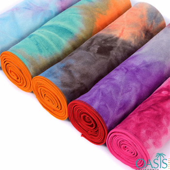 Tie and Dye Effect Wholesale Sublimation Towels Manufacturer