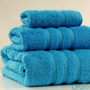 Wholesale Serene Blue Wholesale Turkish Towel Set Manufacturer