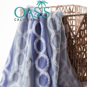 Wholesale Velvet Chain in Blue Towels Manufacturer