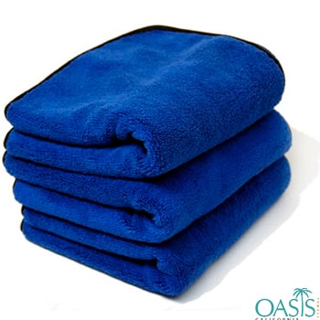 Wholesale Royal Blue Microfiber Towels