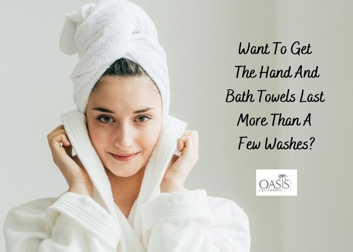 Want To Get The Hand And Bath Towels Last More Than A Few Washes? private label towel