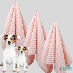 Custom Coral Velvet Pet Towel Supplier