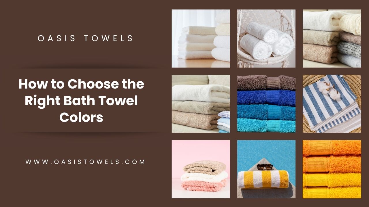 bath towel color guide