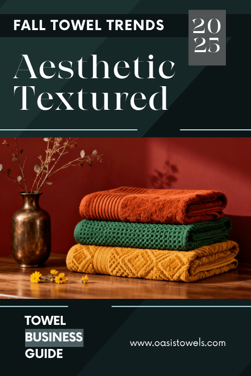 aesthetic textured towel trend for fall
