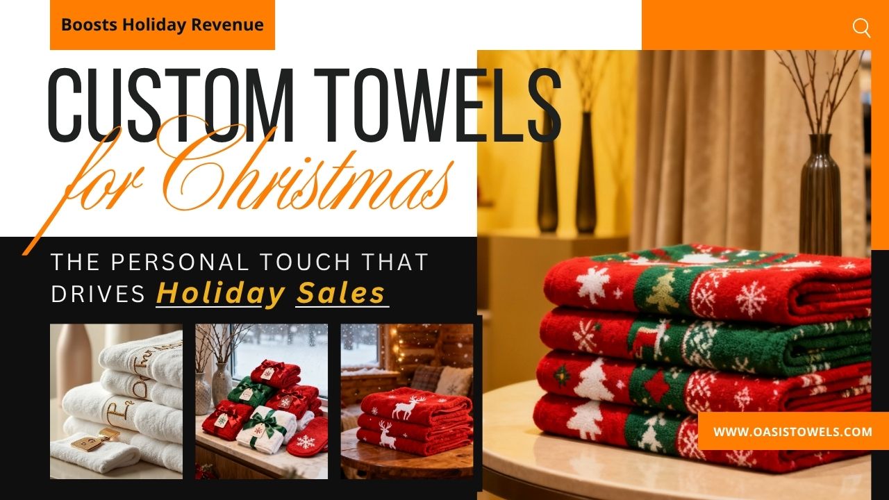 Custom Towels for Christmas: The Personal Touch That Drives Holiday Sales custom towels for Christmas