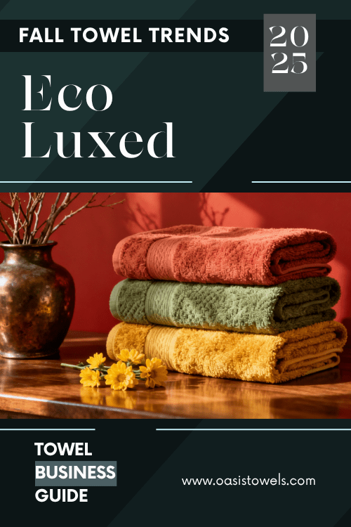 organic towel trends for fall