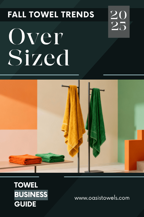 over sized towel trends for fall