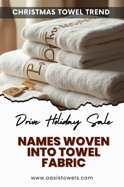 Woven Christmas Towels Woven Christmas Towels