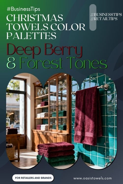 christmas themed bath towels