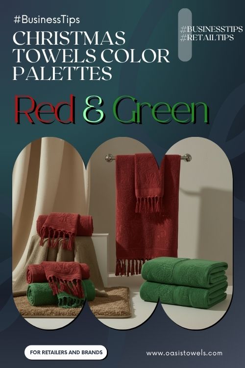 custom festive towels