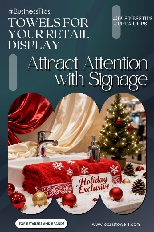 holiday bathroom towels