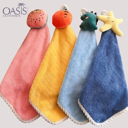 Wholesale Cartoon Face Fingertip Towels