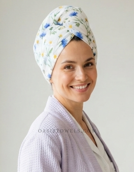 cotton hair wrap towel manufacturer